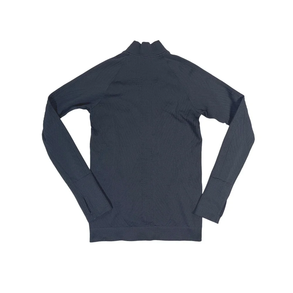 Lululemon Rest Less 1/2 Zip‎ *Black size 4